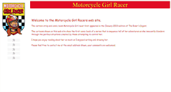 Desktop Screenshot of motorcyclegirlracer.com